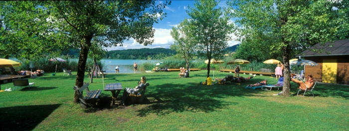 Idyllischer Privatstrand